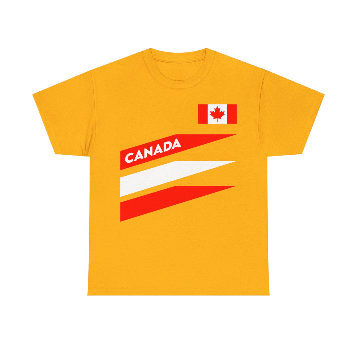 Canada Kanada Wappen Flagge Fan Sport Fußball Geschenkidee - Unisey T-Shirt
