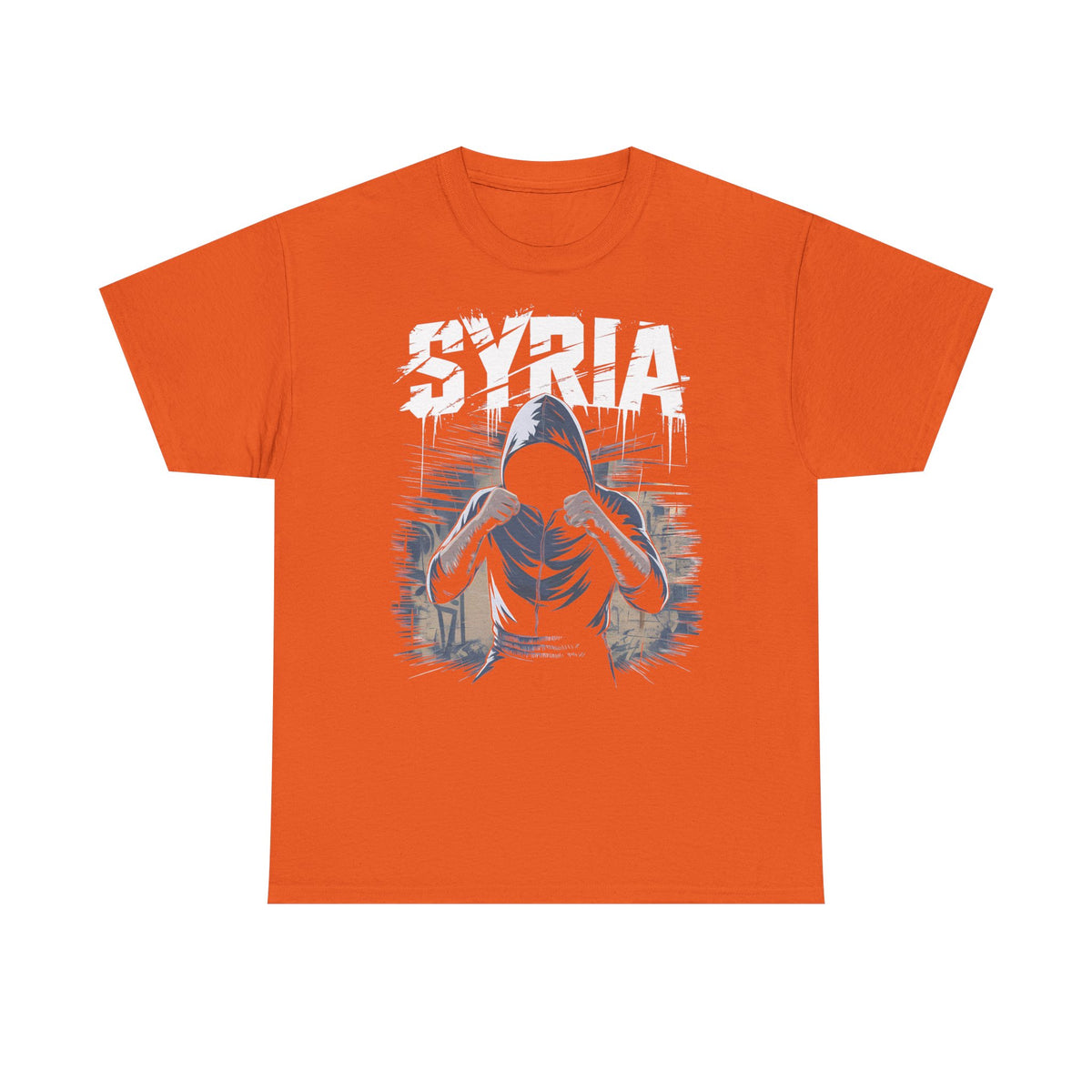 Syria Syrien Hooligan Wappen Flagge Heimat Sport Fußball Fan Geschenkidee - Unisex T-Shirt