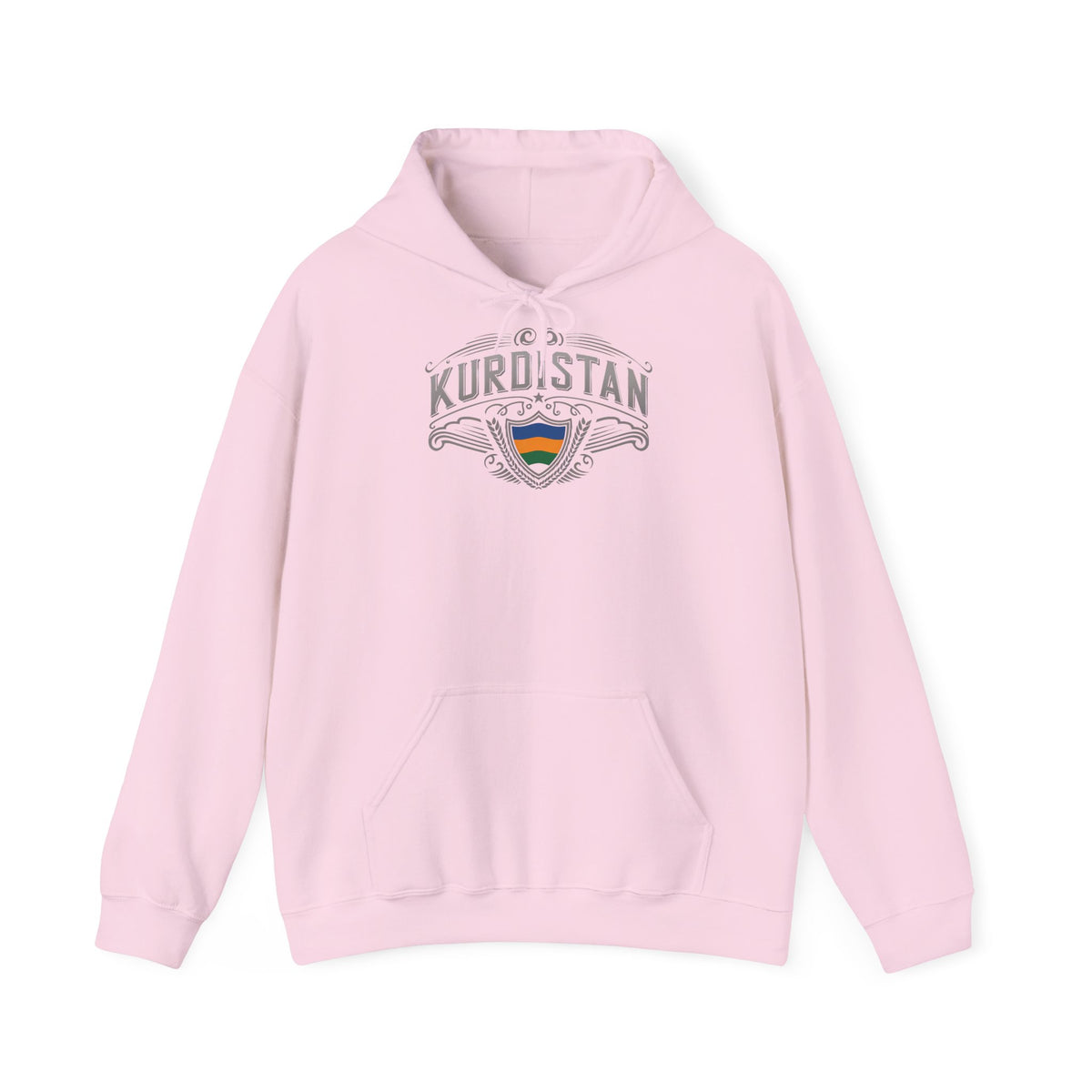 Kurdistan hooligan patria orgoglio stemma bandiera sport calcio tifoso regalo - Felpa con cappuccio unisex