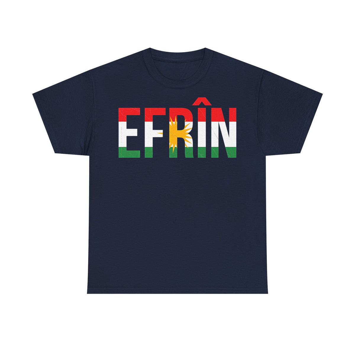 Kurdistán Azadi Escudo Bandera Patria Newroz Regalo - Camiseta unisex