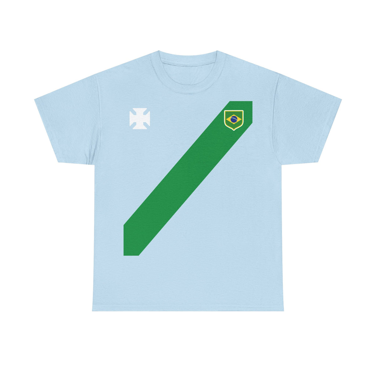 Brazil Brasilien Wappen Flagge Sport Fan Fußball Geschenkidee - Unisex T-Shirt