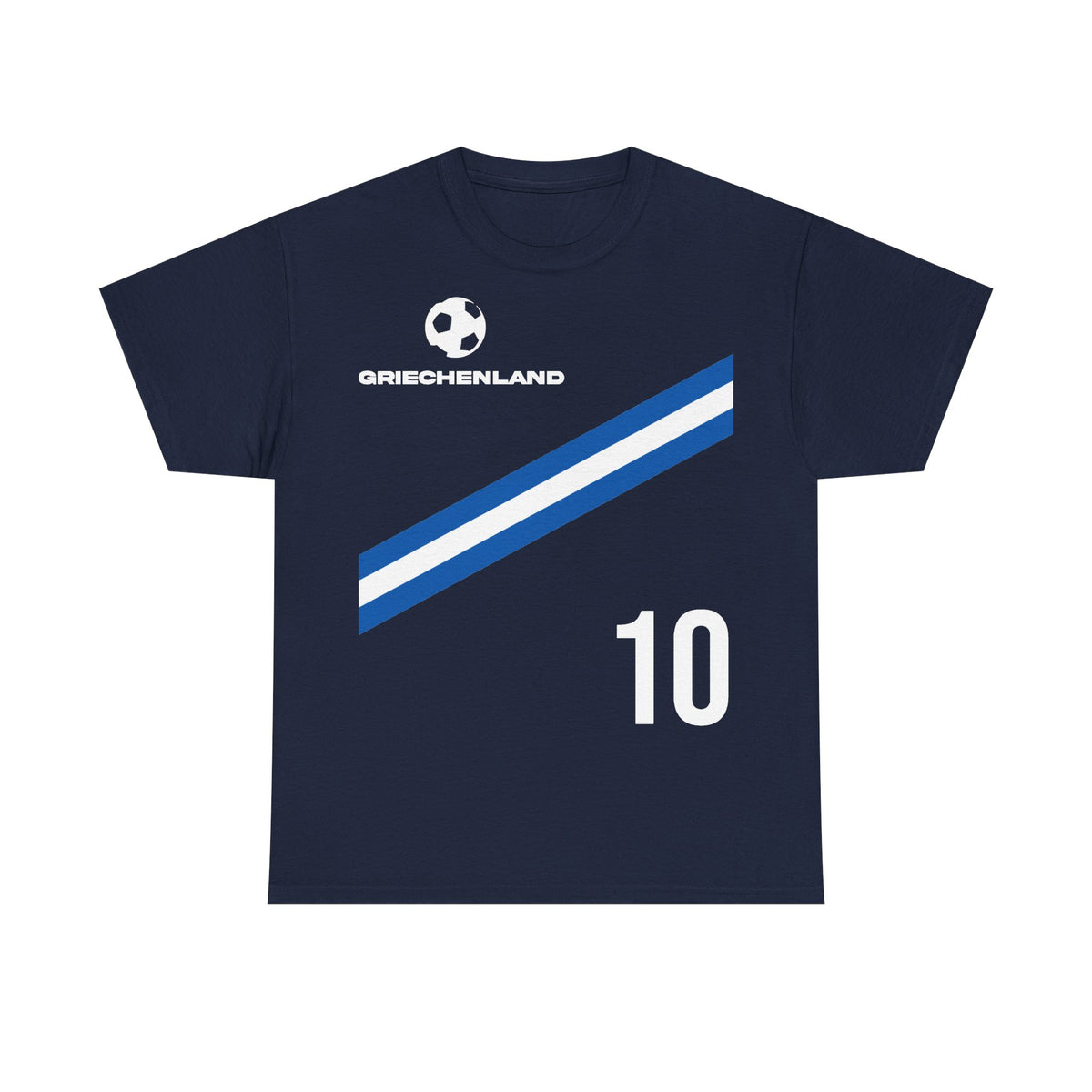 Grecia Grecia Bandera Escudo Patria Fútbol Deporte Aficionado Idea de regalo - Camiseta unisex