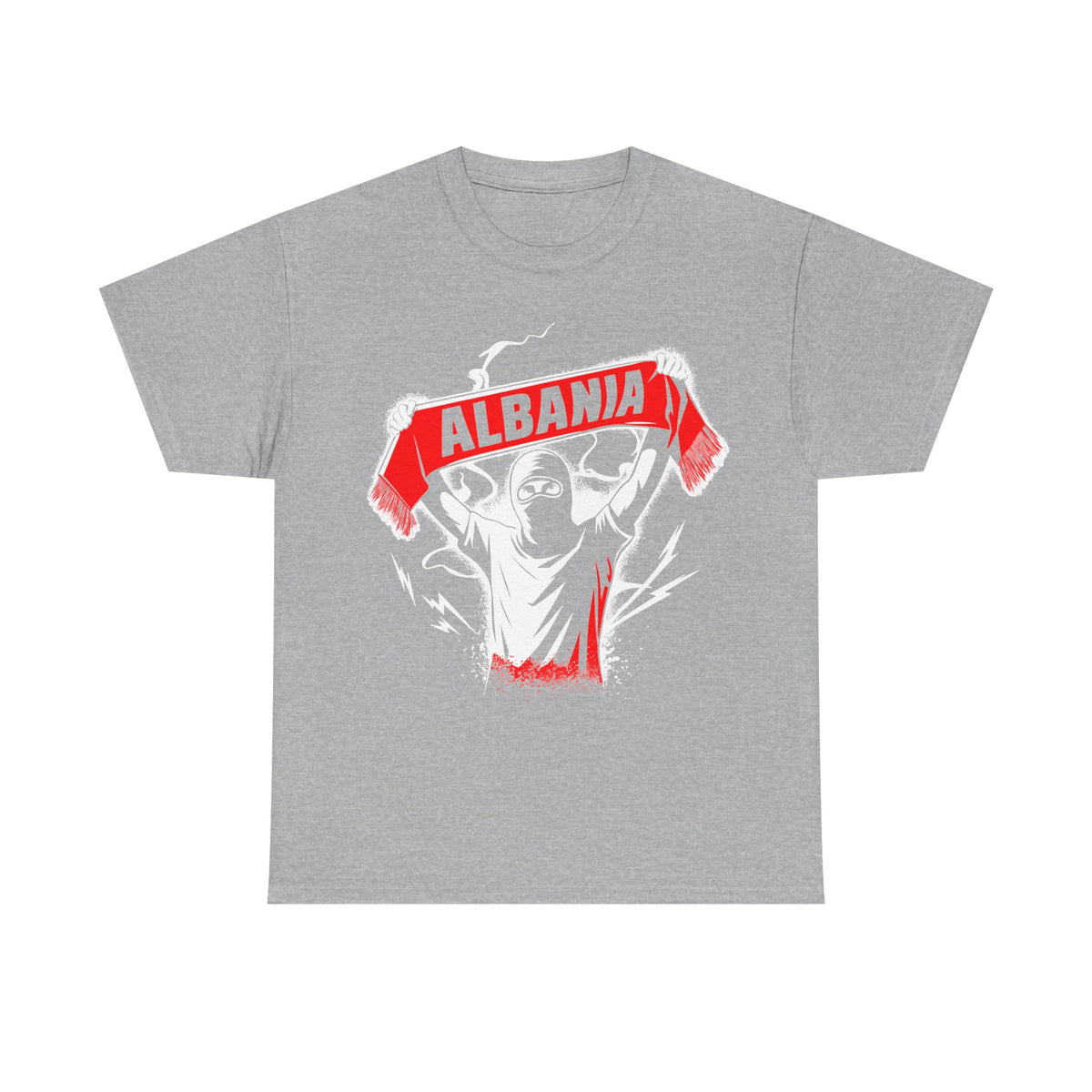 Albania Hooligan Wappen Shqiptar Flagge Adler Fußball Fan Sport - Unisex T Shirt