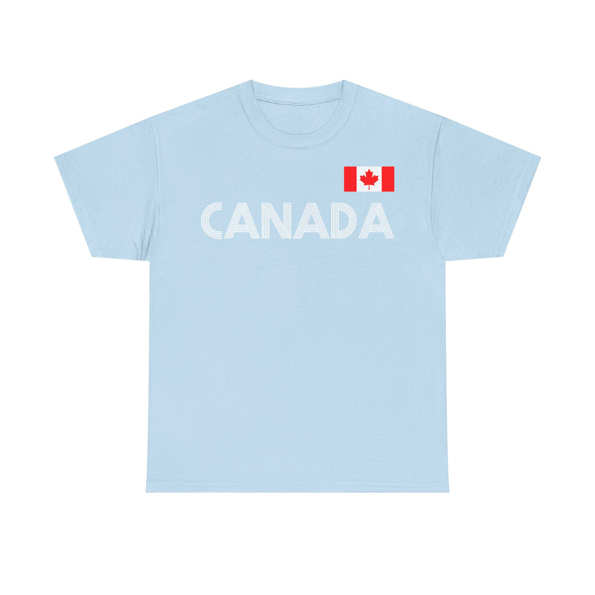 Canada Kanada Wappen Flagge Fan Sport Fußball Geschenkidee - Unisey T-Shirt
