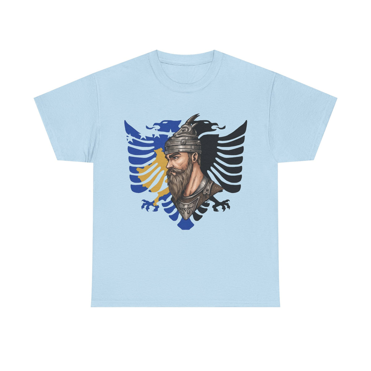 Legend of Skanderbeg Albania Kosovo Flagge - Unisex T-Shirt