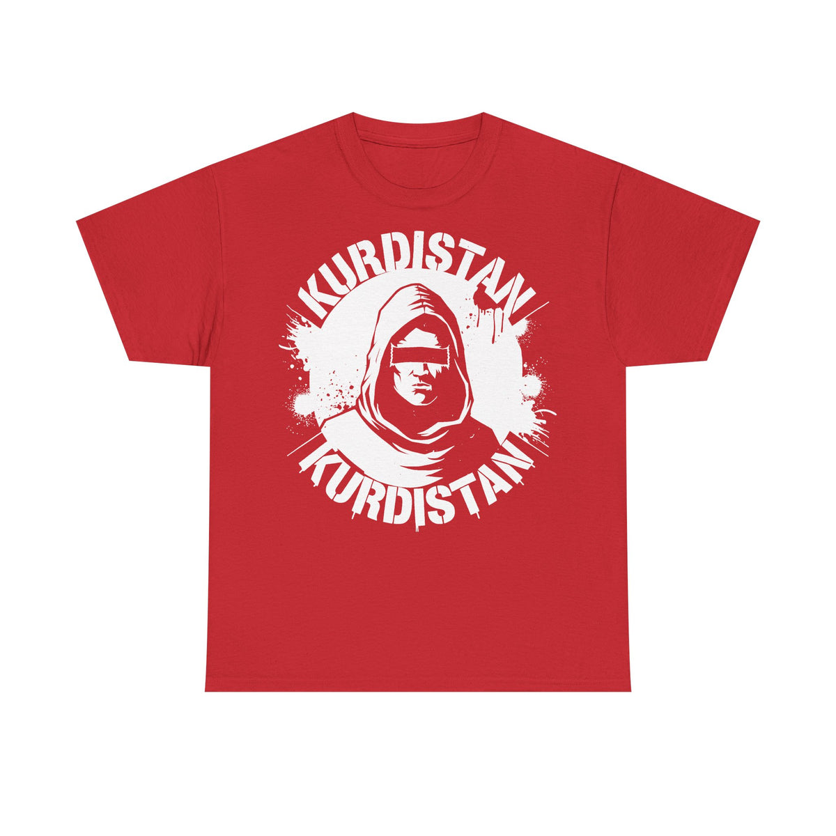 Camiseta unisex con escudo, bandera y regalo para los aficionados del Kurdistán: Azadi, patria