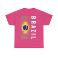 Brazil Brasilien Wappen Flagge Sport Fan Fußball Geschenkidee - Unisex T-Shirt
