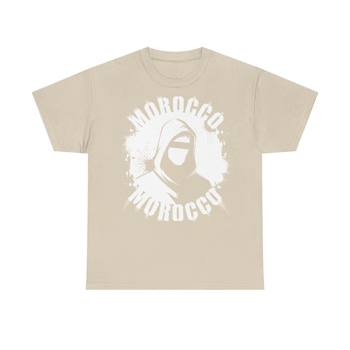 Escudo de hooligan de Marruecos Bandera de Marruecos Fútbol Aficionado Deporte Idea de regalo - Camiseta unisex