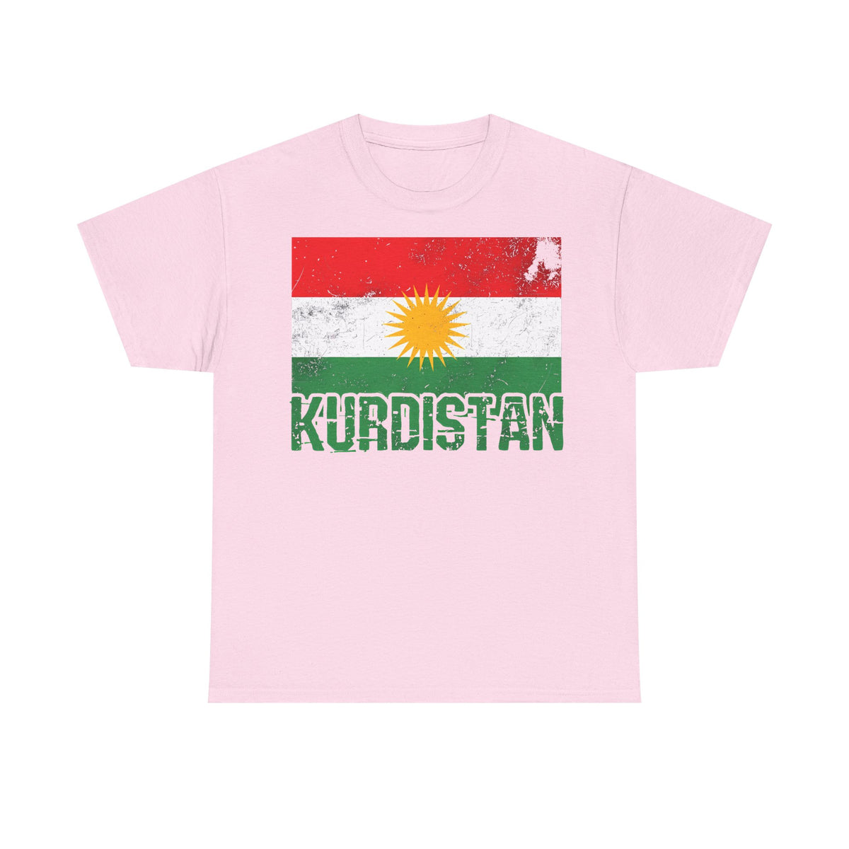 Kurdistán Azadi Escudo Bandera Patria Newroz Regalo - Camiseta unisex