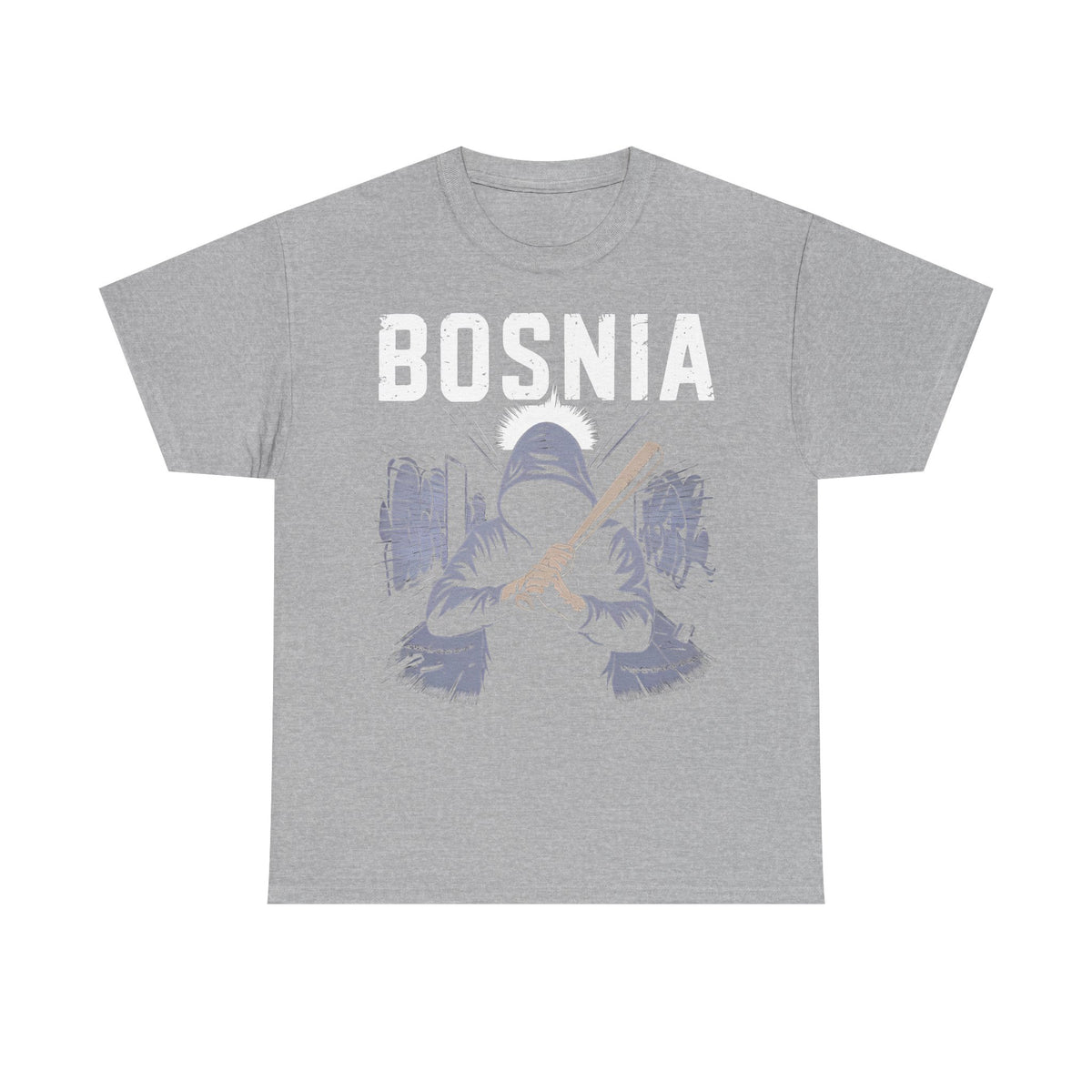 Bosnia escudo bandera orgullo patria aficionado al fútbol idea de regalo - Camiseta unisex