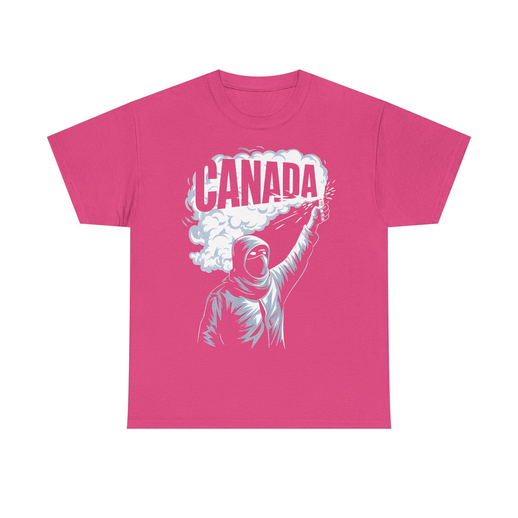 Canada Kanada Hooligan Wappen Flagge Fan Sport Fußball Geschenkidee - Unisey T-Shirt