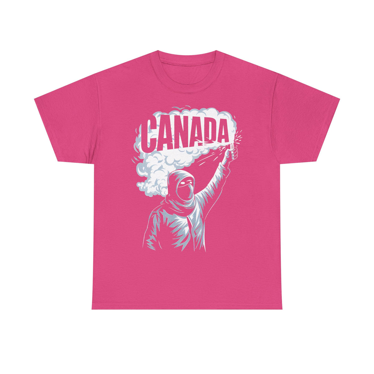 Canada Kanada Hooligan Wappen Flagge Fan Sport Fußball Geschenkidee - Unisey T-Shirt
