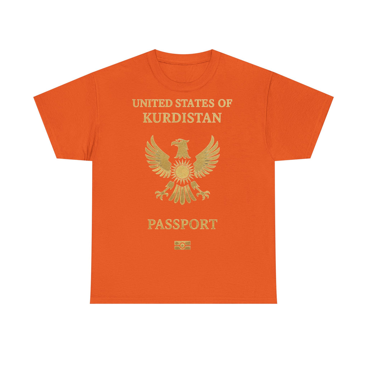 United States Of Kurdistan Passport Adler Identität - Unisex T-Shirt