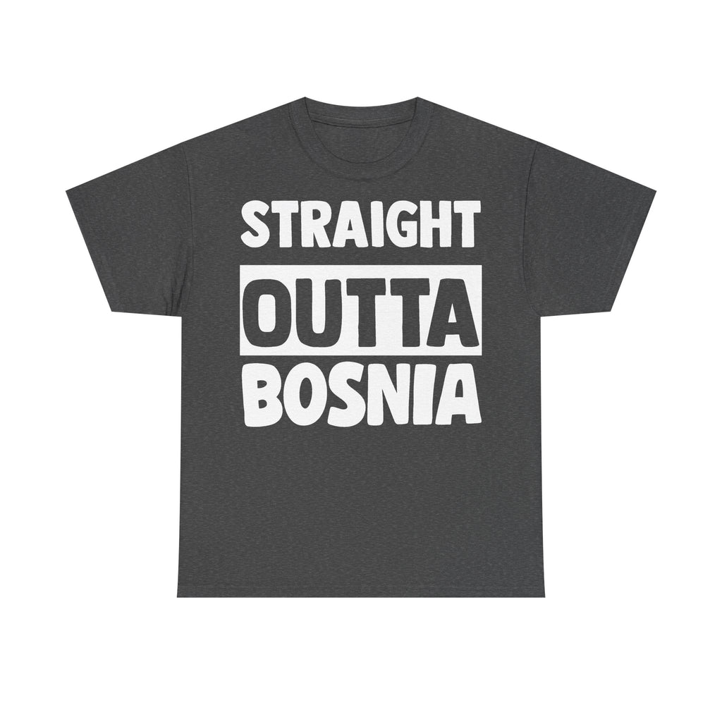 Bosnia Wappen Flagge Stolz Heimat Fußball fan Geschenkidee - Unisex T-Shirt