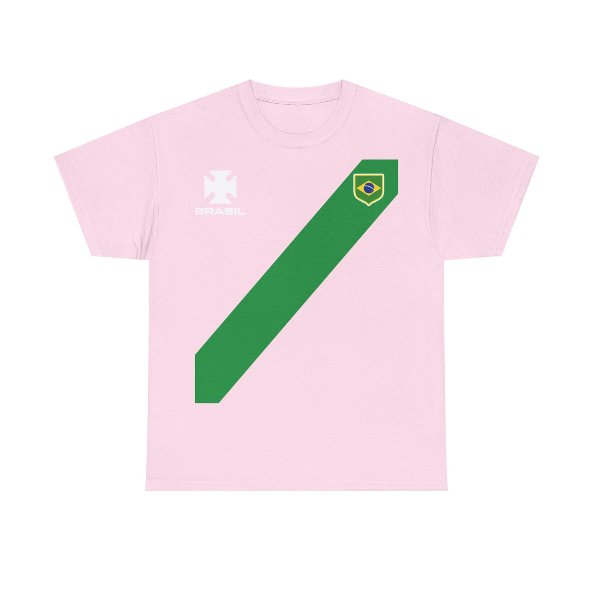 Brazil Brasilien Wappen Flagge Sport Fan Fußball Geschenkidee - Unisex T-Shirt