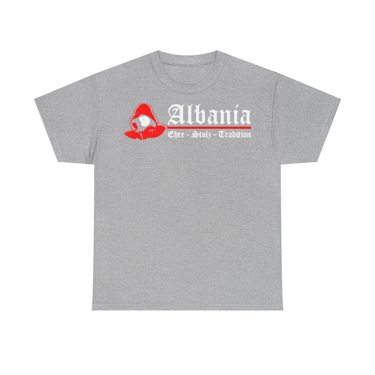 Camiseta unisex de Albania, escudo albanés, bandera, águila, fútbol, aficionado, deporte