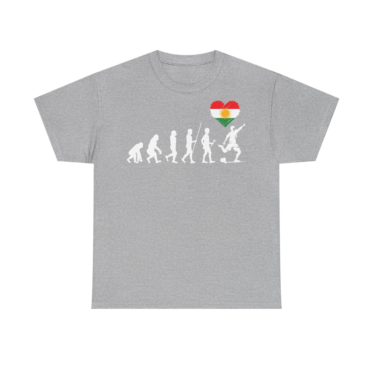 Kurdistán Azadi Escudo Bandera Patria Newroz Regalo - Camiseta unisex