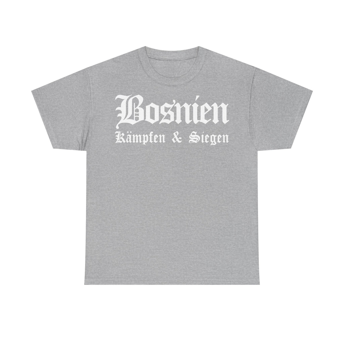 Bosnia Wappen Flagge Stolz Heimat Fußball fan Geschenkidee - Unisex T-Shirt