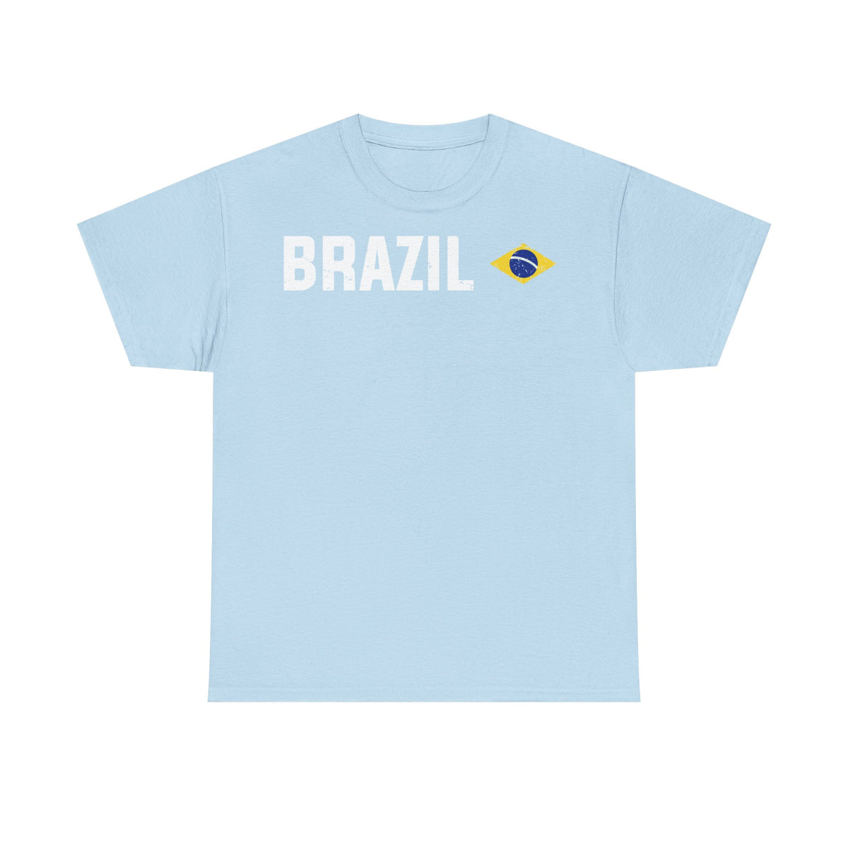 Brazil Brasilien Wappen Flagge Sport Fan Fußball Geschenkidee - Unisex T-Shirt