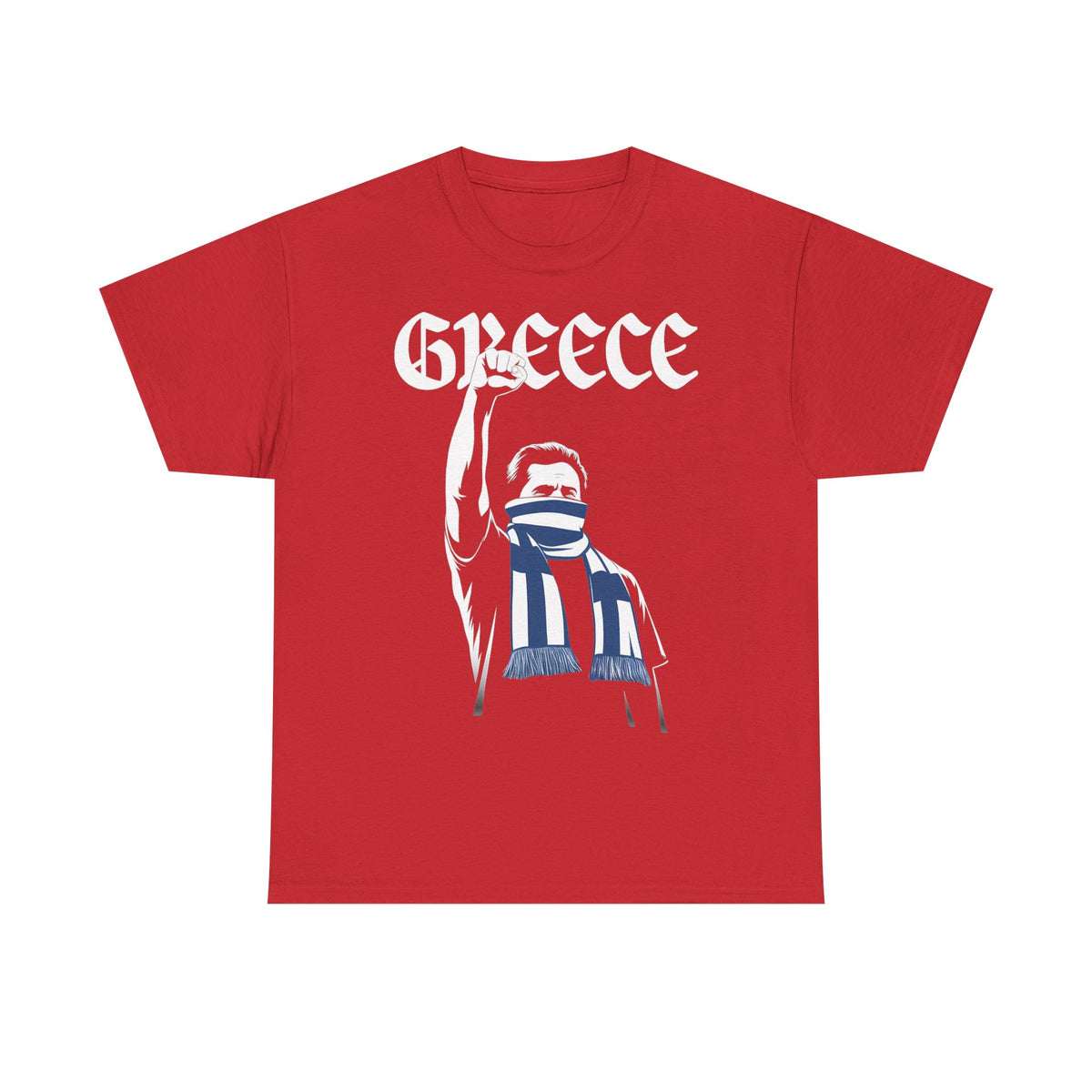 Grecia Grecia hooligan bandera escudo patria fútbol deporte aficionado idea de regalo - camiseta unisex