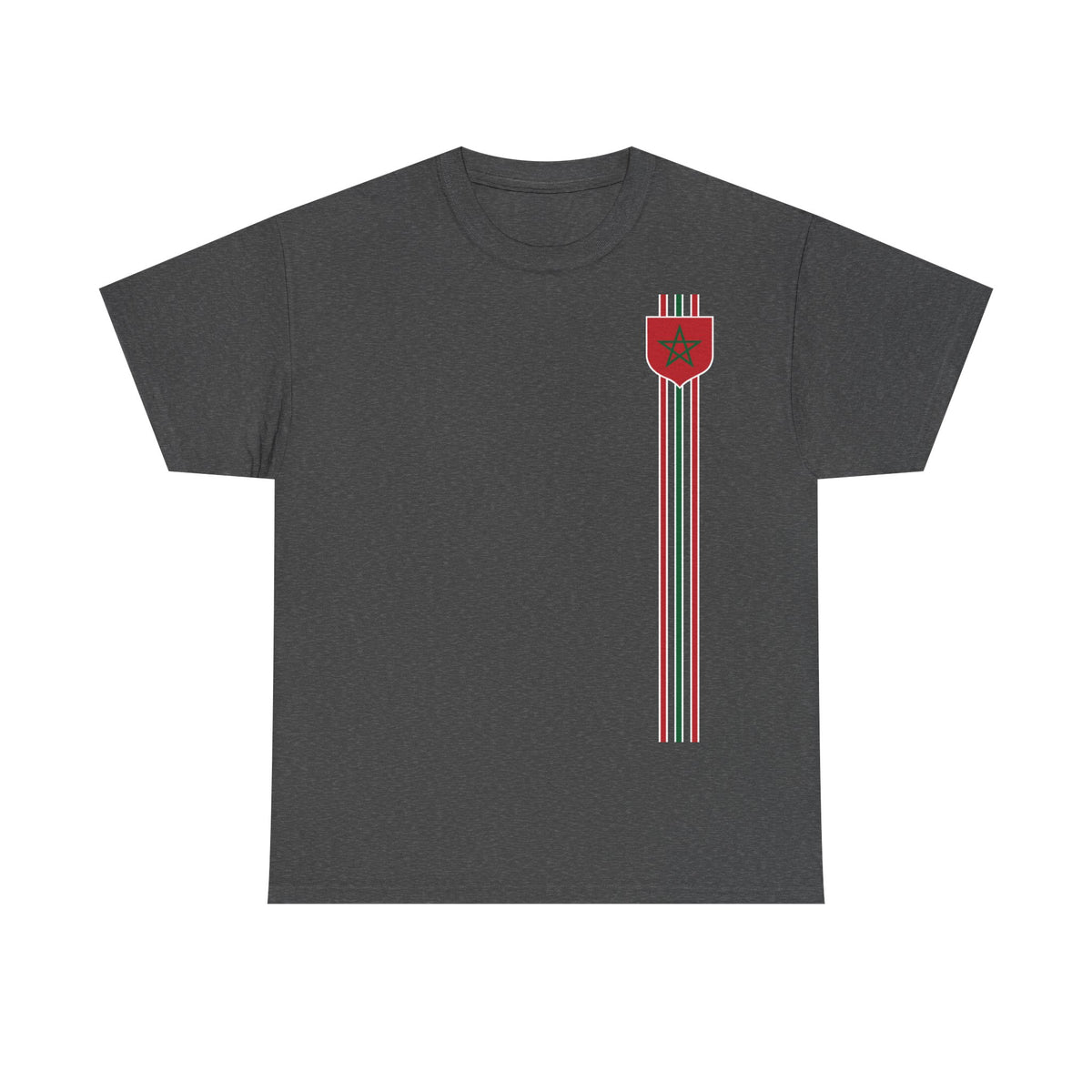 Marokko Wappen Morocco Flagge Stolz Fußball Fan Sport FGeschenkidee - Unisex T-Shirt