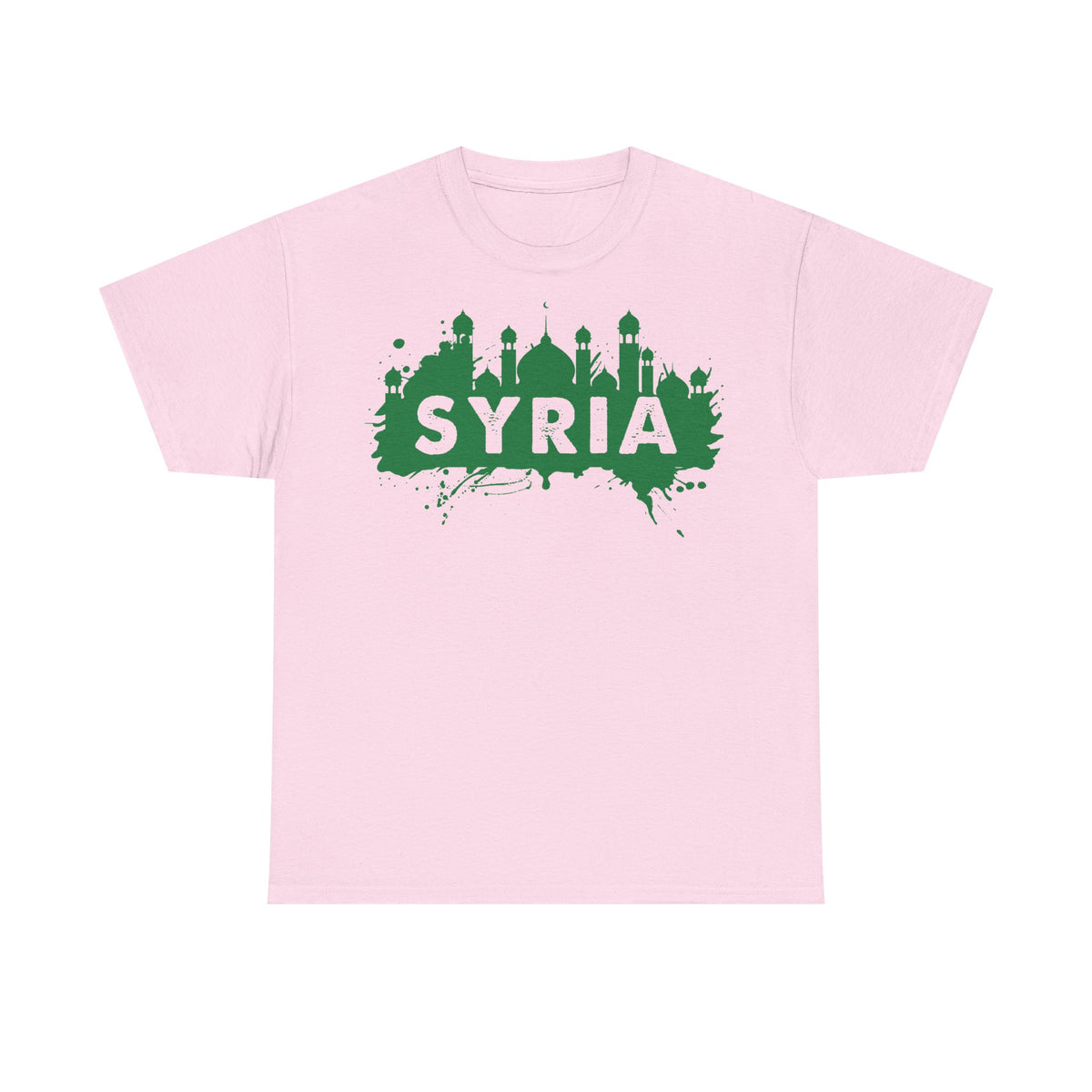 Syria Syrien Wappen Flagge Heimat Sport Fan Geschenkidee - Unisex T-Shirt