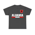 Albania Wappen Shqiptar Flagge Adler Fußball Fan Sport Unisex T Shirt