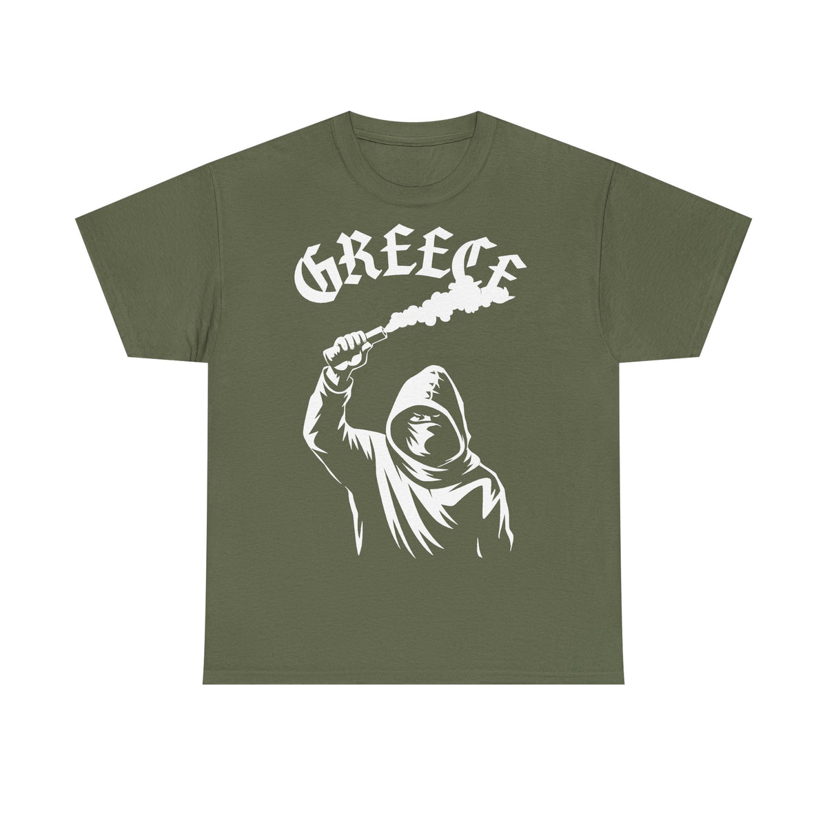 Grecia Grecia hooligan bandera escudo patria fútbol deporte aficionado idea de regalo - camiseta unisex