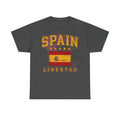 Spain Libertad Spanien Flagge Wappen Heimat Stolz Sport Fußball Fan - Unisex T-Shirt