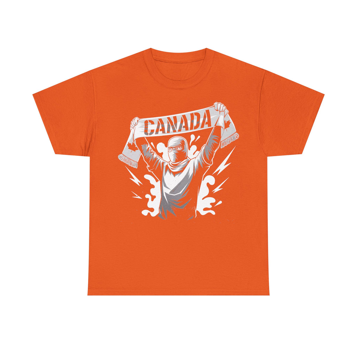 Canada Kanada Hooligan Wappen Flagge Fan Sport Fußball Geschenkidee - Unisey T-Shirt