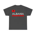Albania Wappen Shqiptar Flagge Adler Fußball Fan Sport Unisex T Shirt