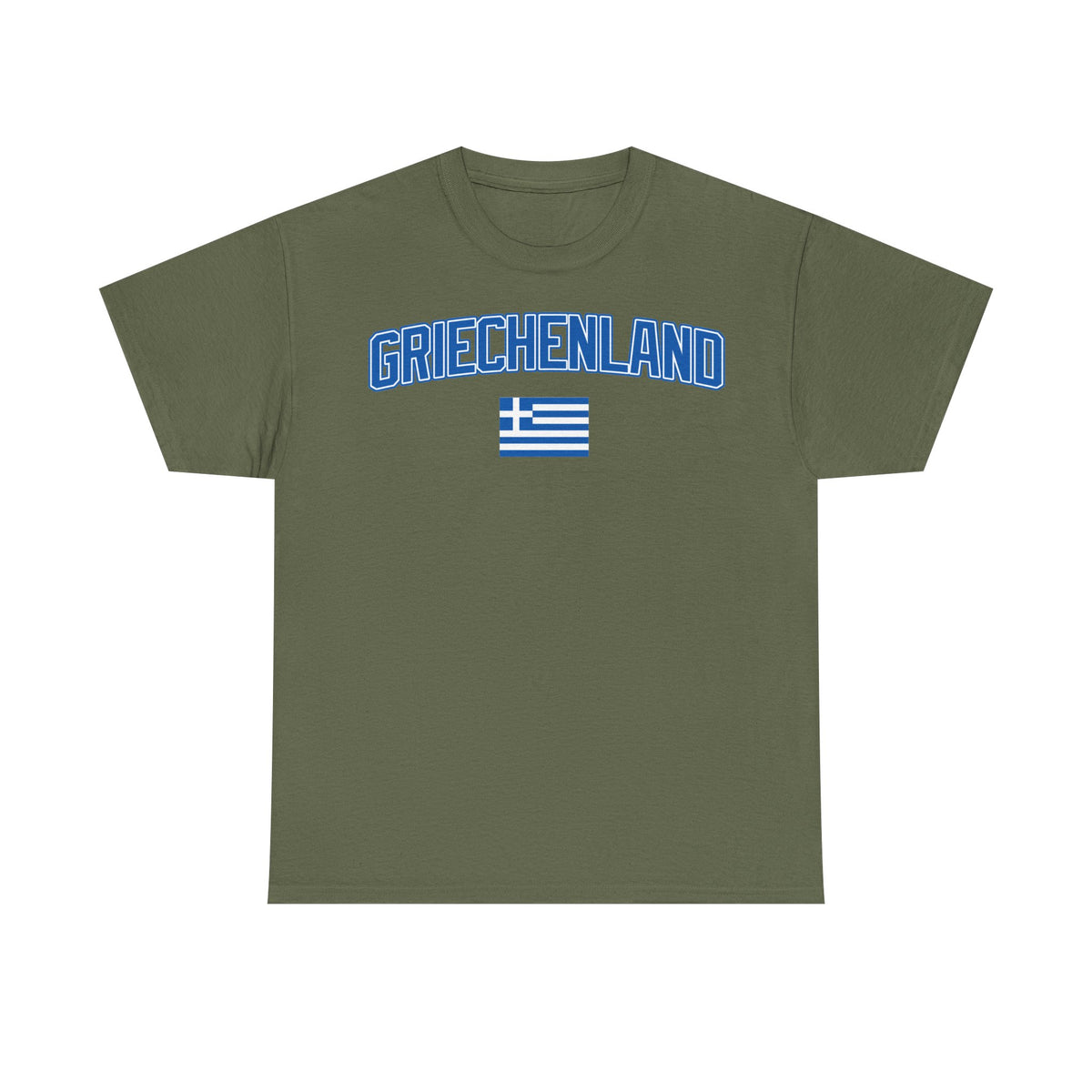 Grecia Grecia Bandera Escudo Patria Fútbol Deporte Aficionado Idea de regalo - Camiseta unisex