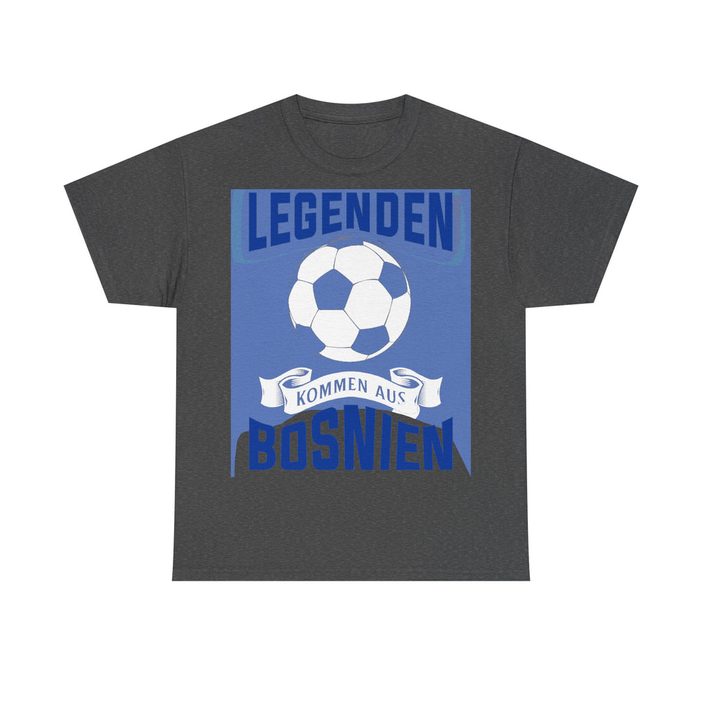 Bosnia Wappen Flagge Stolz Heimat Fußball fan Geschenkidee - Unisex T-Shirt