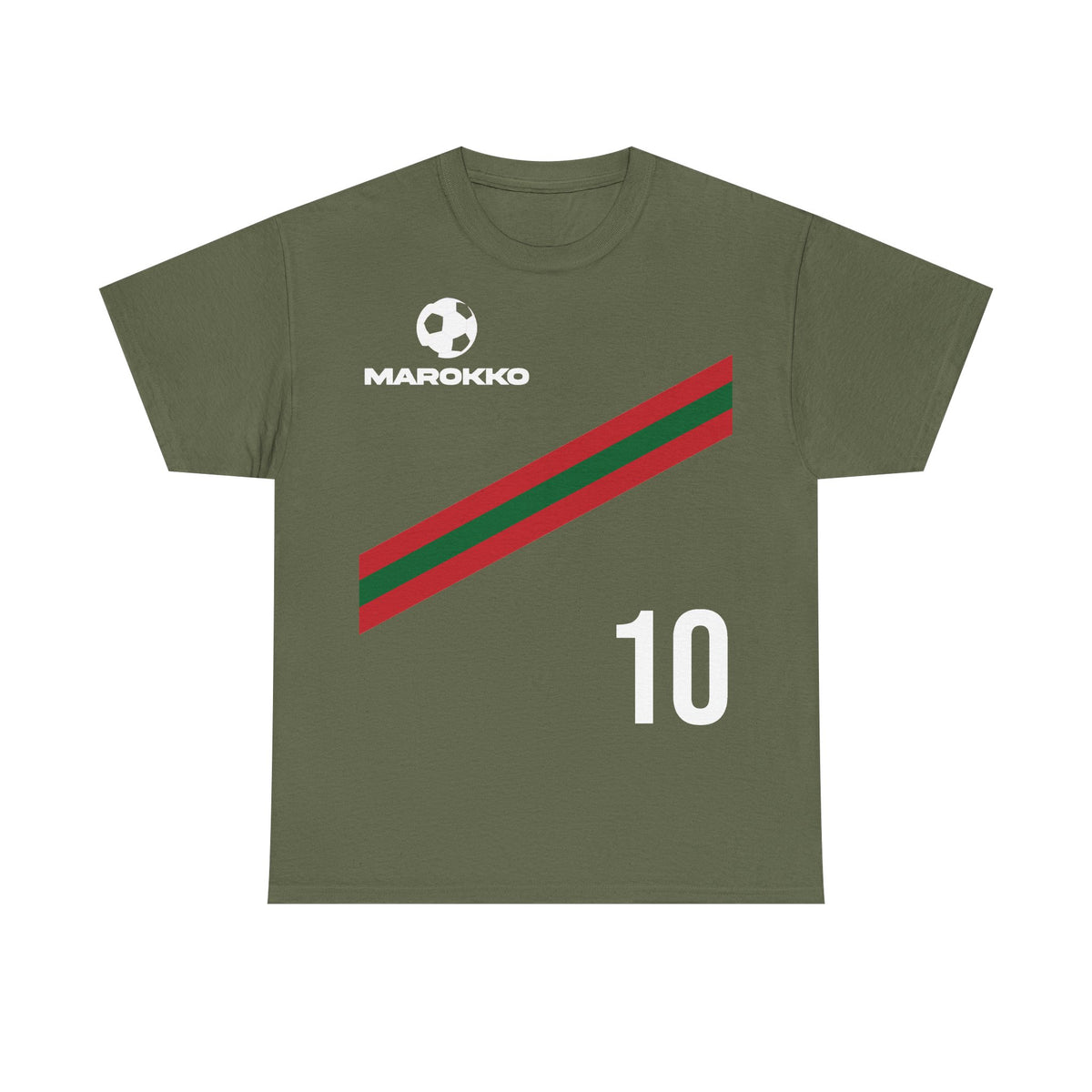 Marruecos Escudo Morocco Bandera Orgullo Fútbol Fan Deporte FIdea de regalo - Camiseta unisex