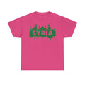 Syria Syrien Wappen Flagge Heimat Sport Fan Geschenkidee - Unisex T-Shirt