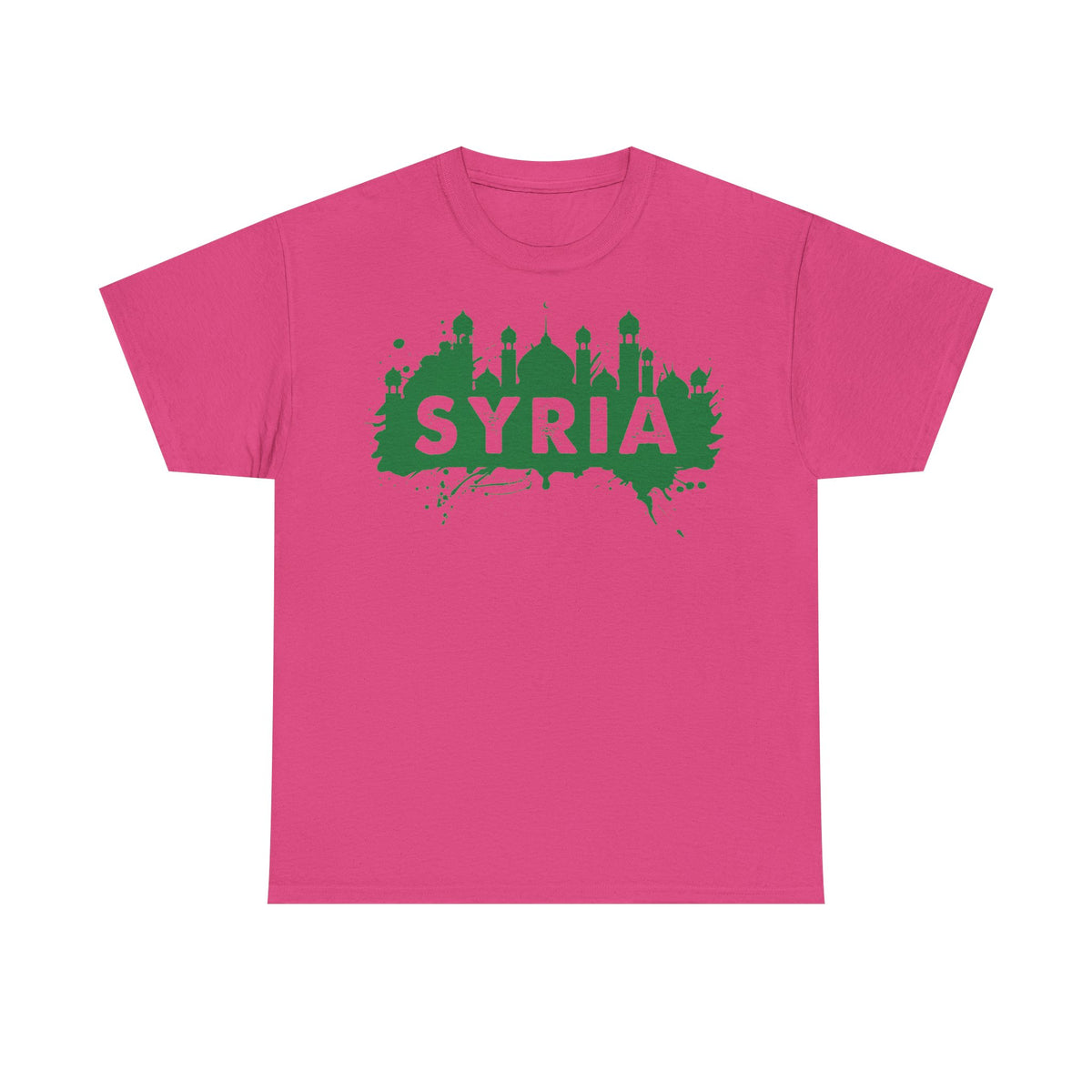 Syria Syrien Wappen Flagge Heimat Sport Fan Geschenkidee - Unisex T-Shirt