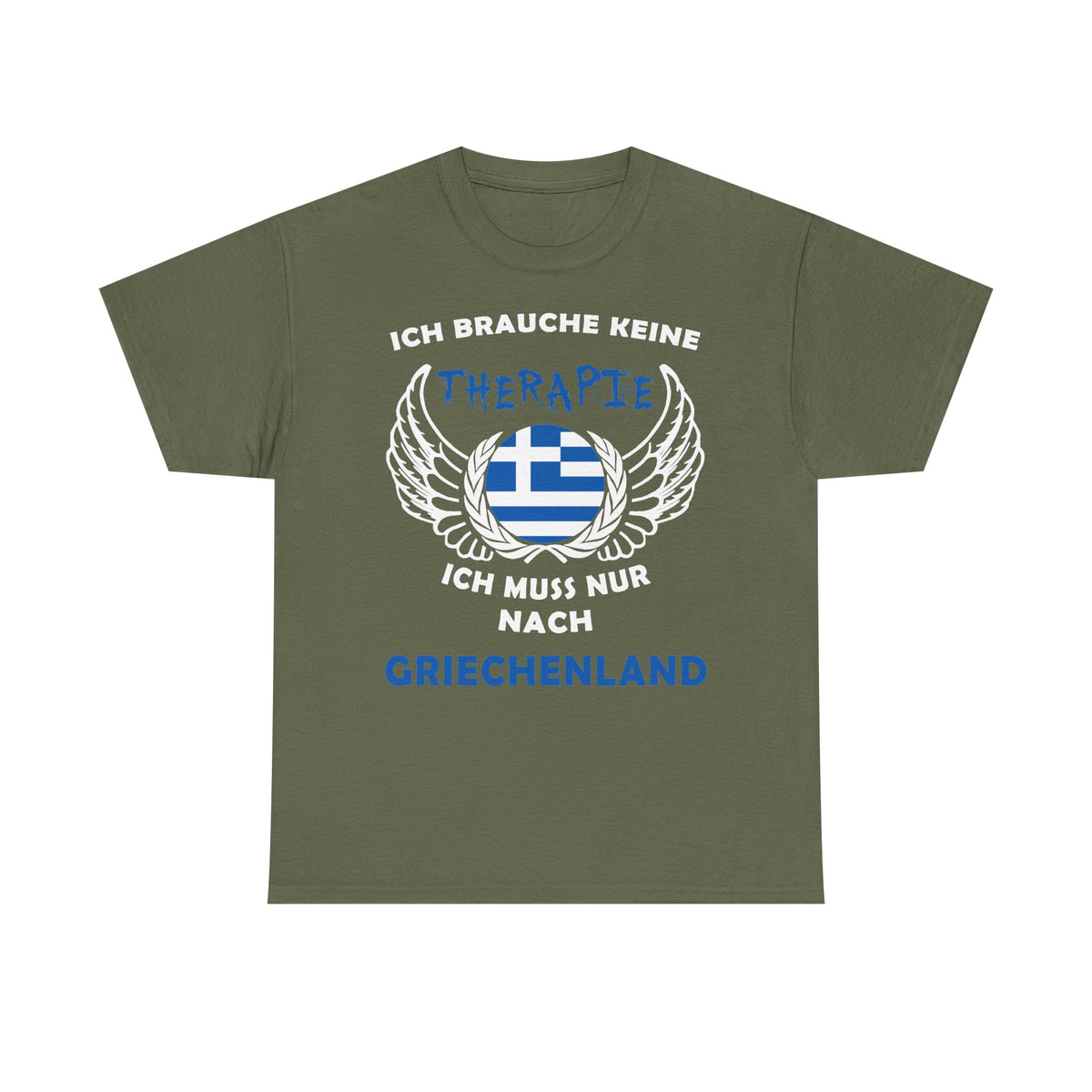 Grecia Grecia Bandera Escudo Patria Fútbol Deporte Aficionado Idea de regalo - Camiseta unisex