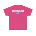 Greece Griechenland Flagge Wappen Heimat Fußball Sport Fan Geschenkidee - Unisex T-Shirt