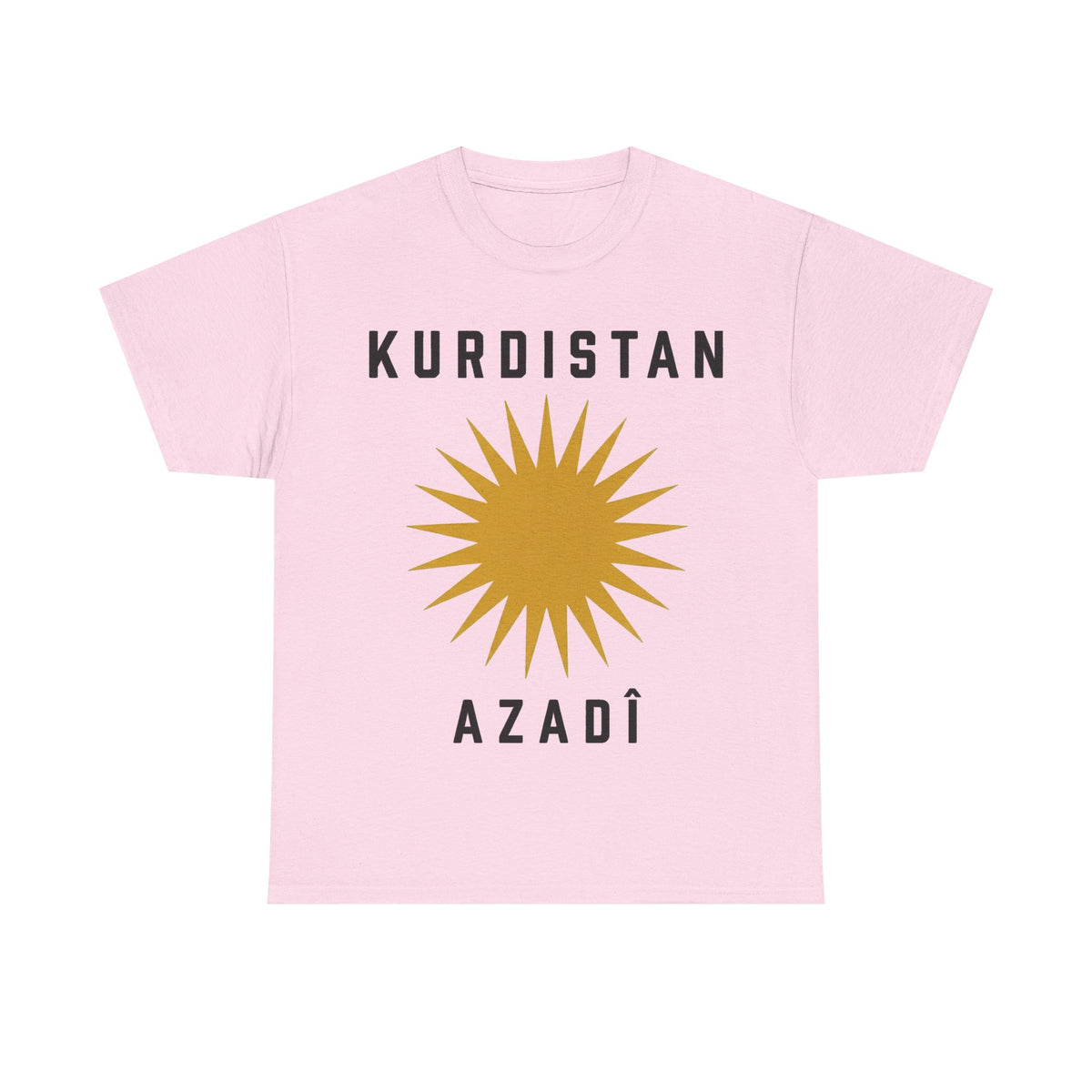Kurdistan Azadi Sonne Wappen Geschenkidee - Unisex T-Shirt