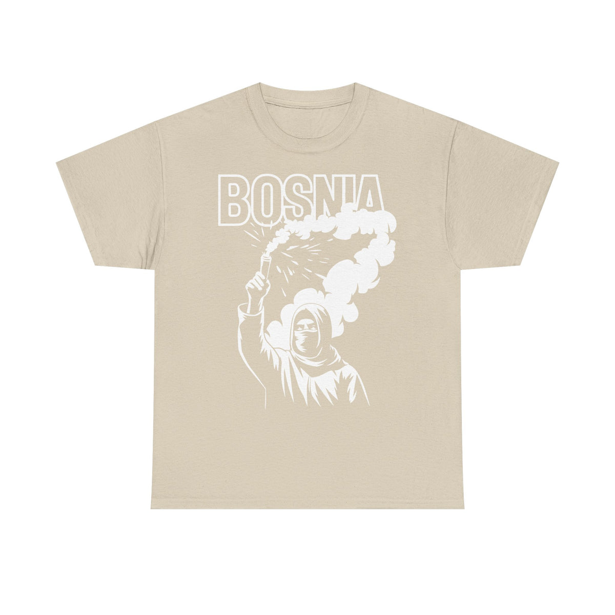 Bosnia escudo bandera orgullo patria aficionado al fútbol idea de regalo - Camiseta unisex
