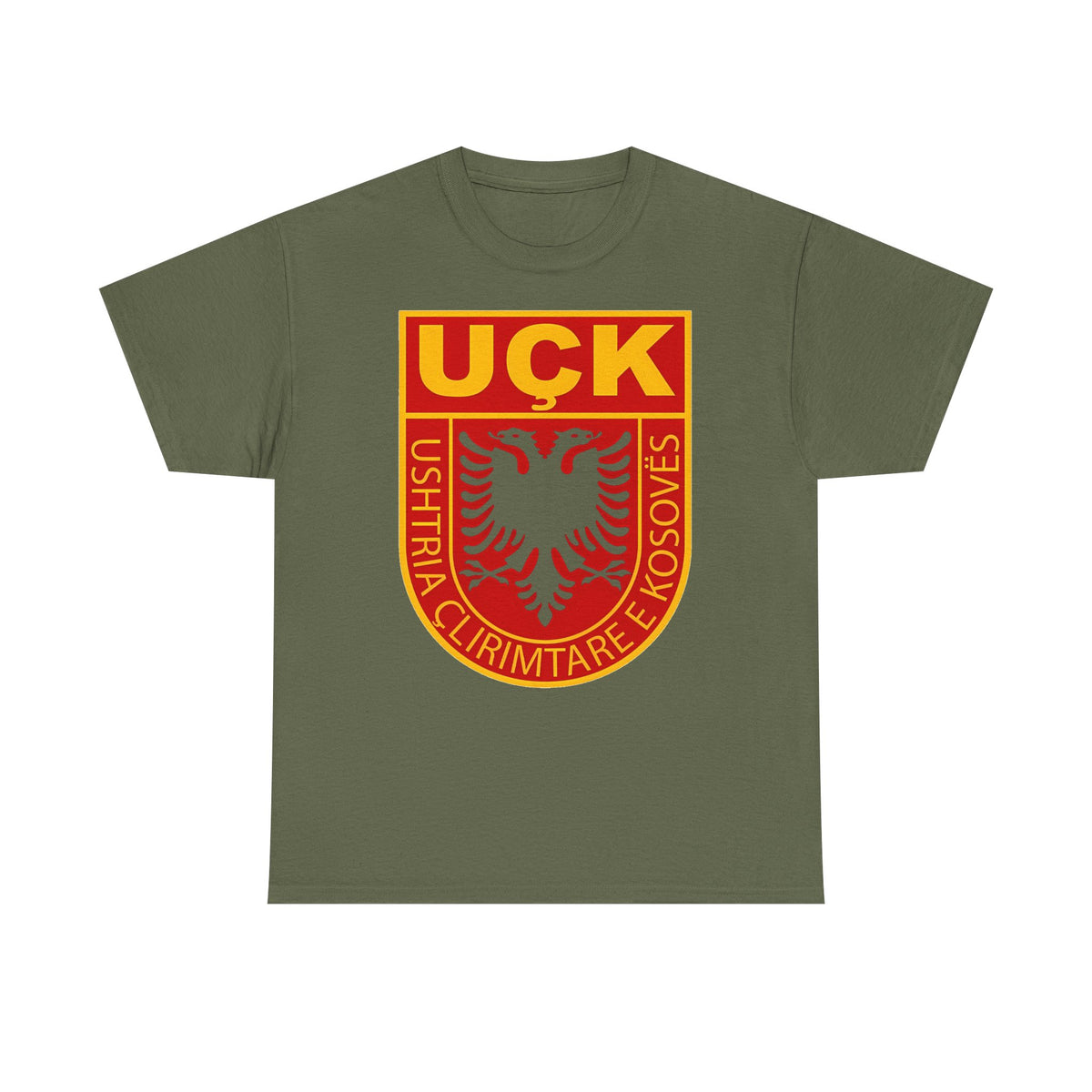 Albanie blason shqiponja drapeau albanais football fan sport T-shirt unisexe