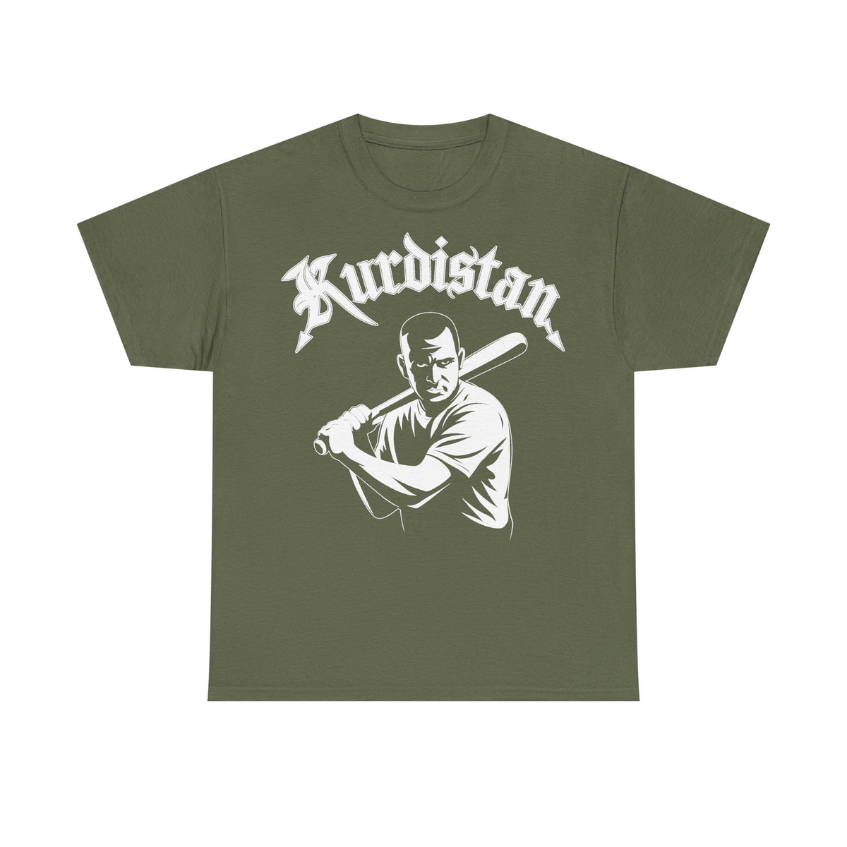 Camiseta unisex con escudo, bandera y regalo para los aficionados del Kurdistán: Azadi, patria