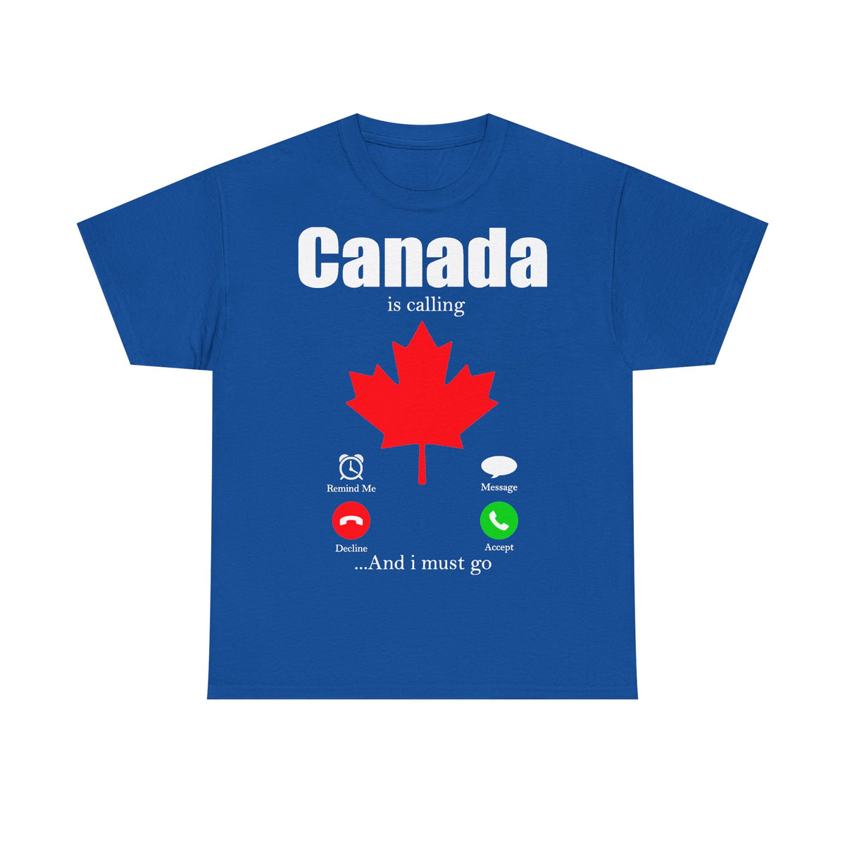 Canada Kanada Wappen Flagge Fan Sport Fußball Geschenkidee - Unisey T-Shirt
