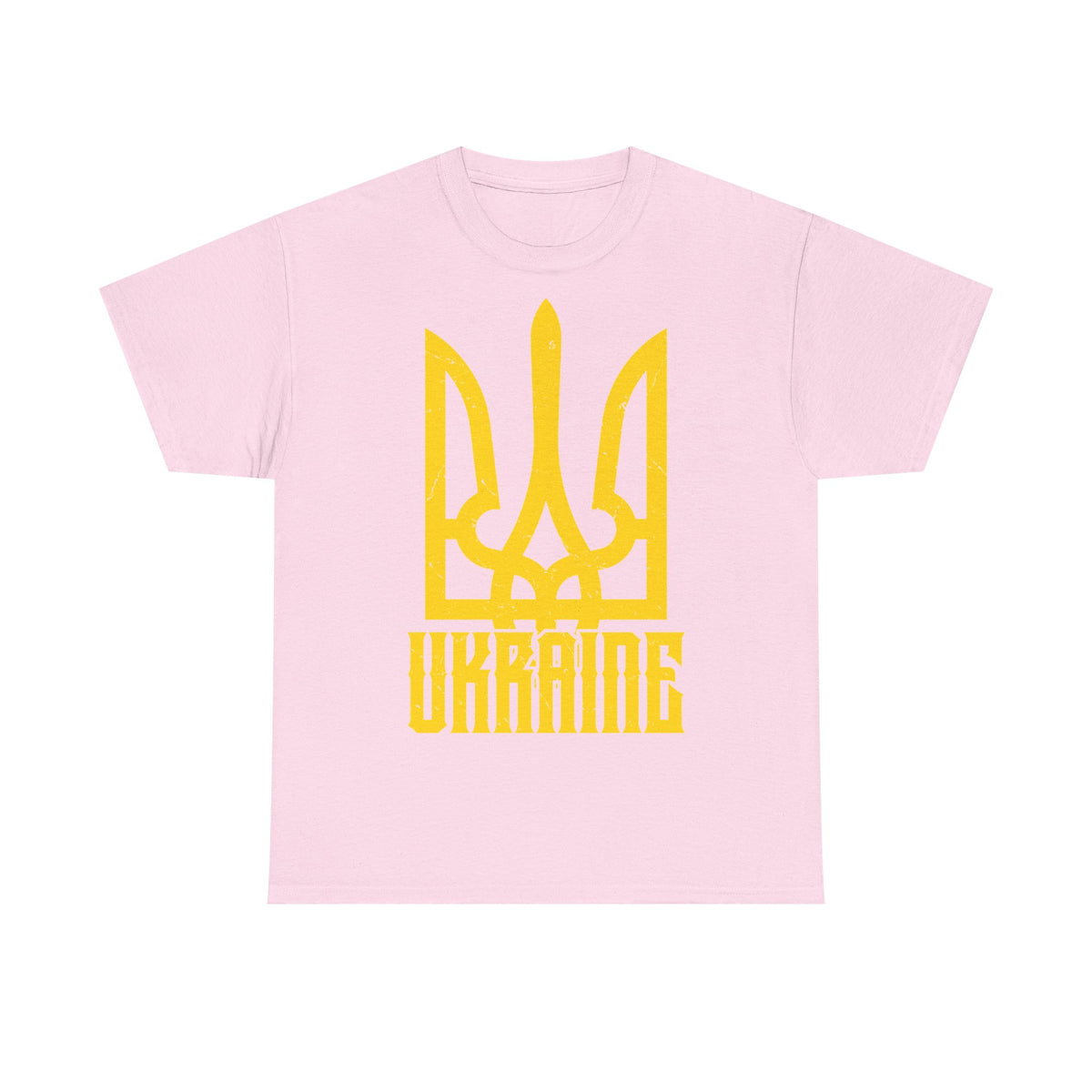 Bandiera e stemma dell'Ucraina Idea regalo Sport Tifoso Moda Vintage - T-shirt unisex