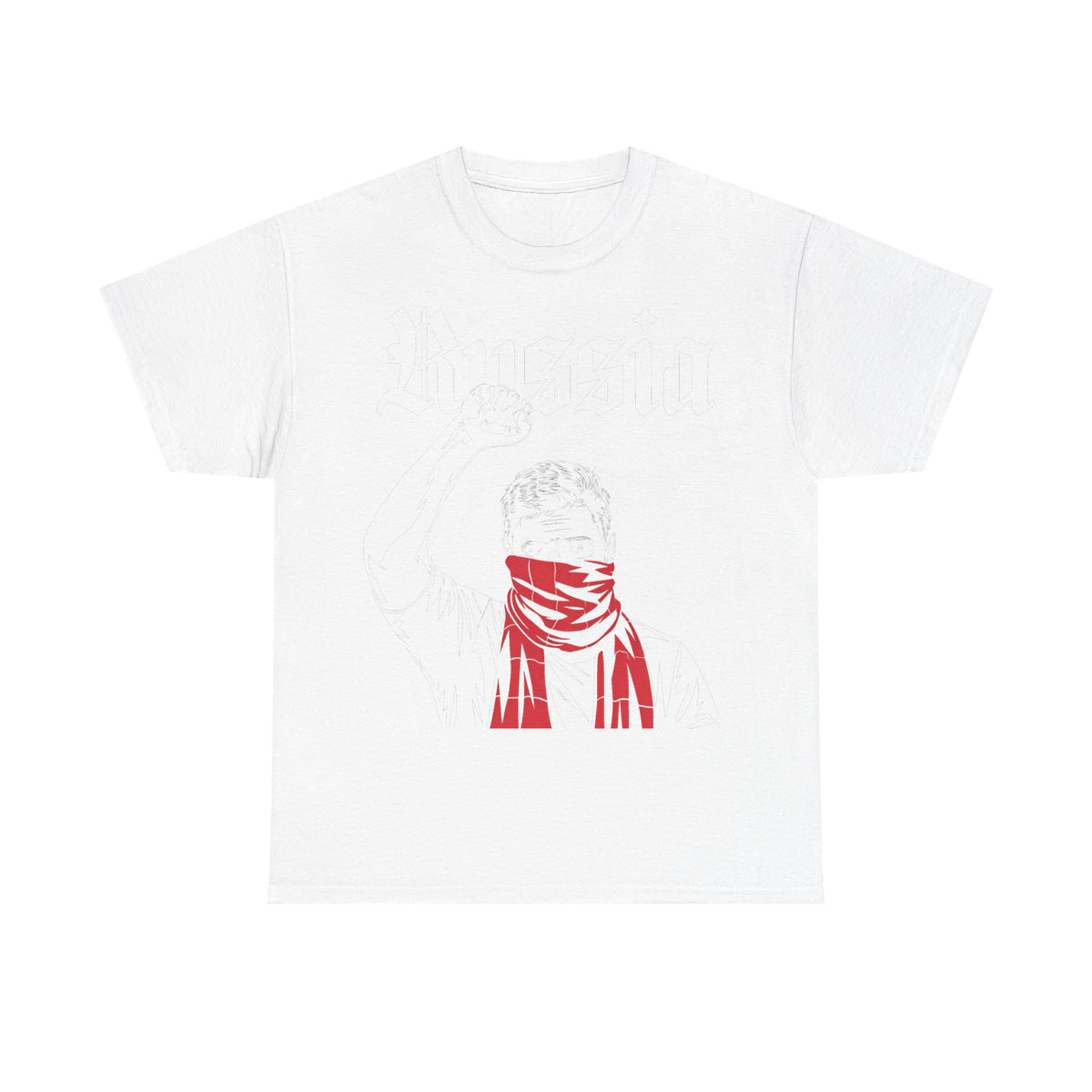 Russia Russia hooligan Mosca aquila bandiera stemma regalo sport tifoso moda - Maglietta unisex