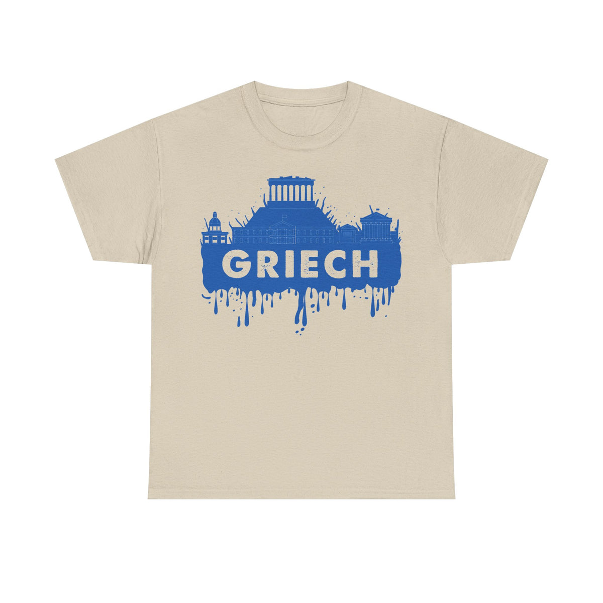 Grecia Grecia Bandera Escudo Patria Fútbol Deporte Aficionado Idea de regalo - Camiseta unisex