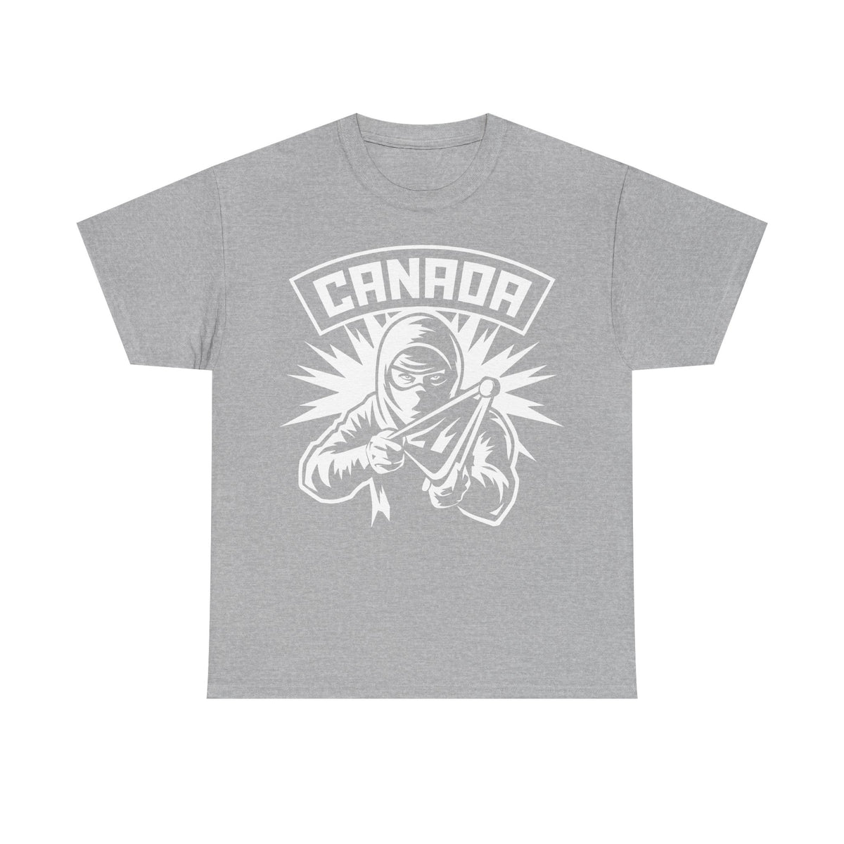 Canada Kanada Hooligan Wappen Flagge Fan Sport Fußball Geschenkidee - Unisey T-Shirt