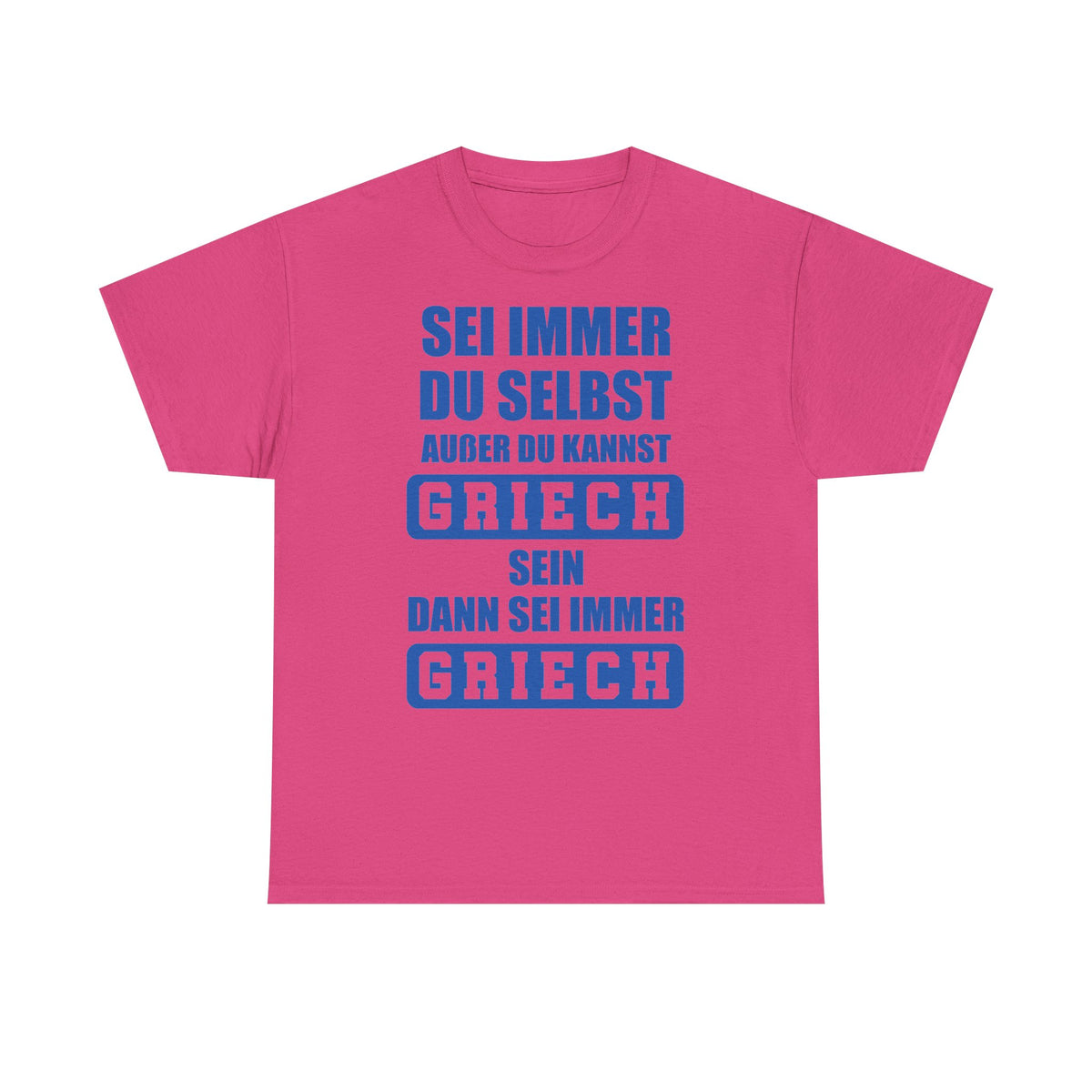 Greece Griechenland Flagge Wappen Heimat Fußball Sport Fan Geschenkidee - Unisex T-Shirt