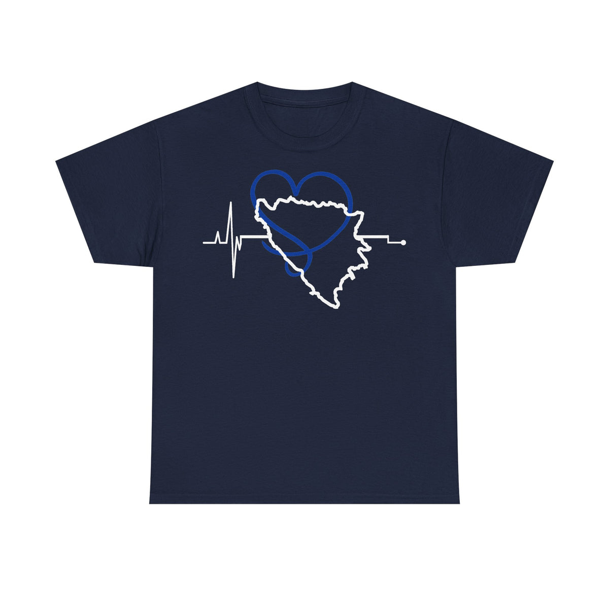Bosnia escudo bandera orgullo patria aficionado al fútbol idea de regalo - Camiseta unisex