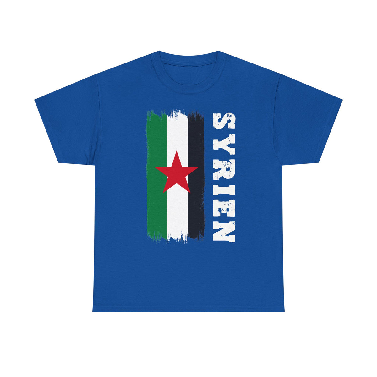 Syria Syrien Wappen Flagge Heimat Sport Fan Geschenkidee - Unisex T-Shirt